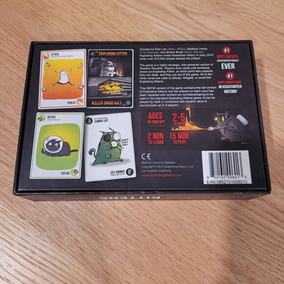 New Exploding Kitten card game NSFW - Picture 3 of 4